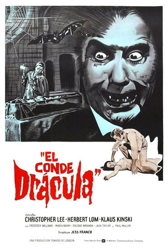 Cartel de El conde Drácula