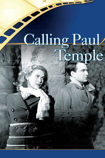 Cartel de Calling Paul Temple