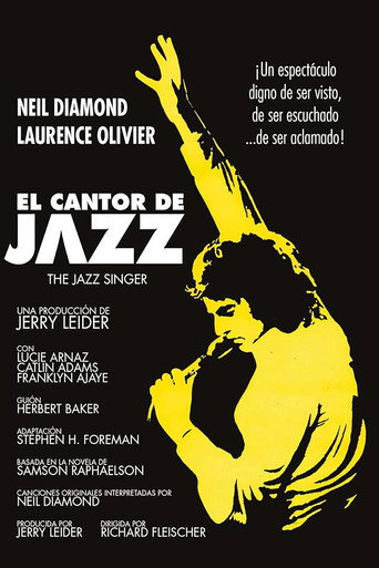 Cartel de El cantor de jazz