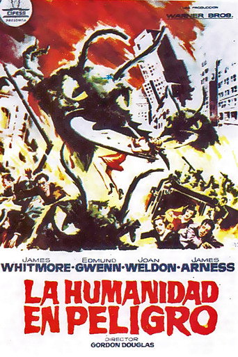 Cartel de La humanidad en peligro