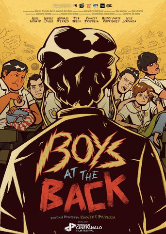 Cartel de Boys at the Back