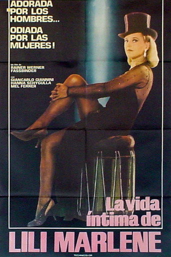 Cartel de Una canción... Lili Marlen