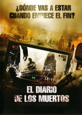 Cartel de El diario de los muertos