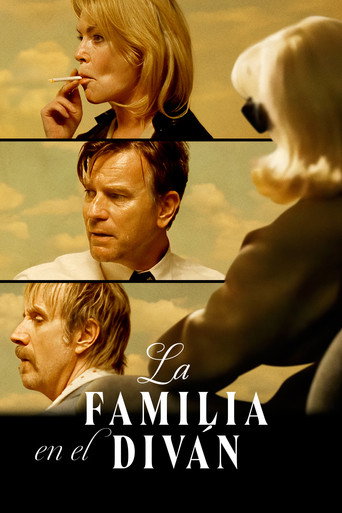 Cartel de La familia en el diván