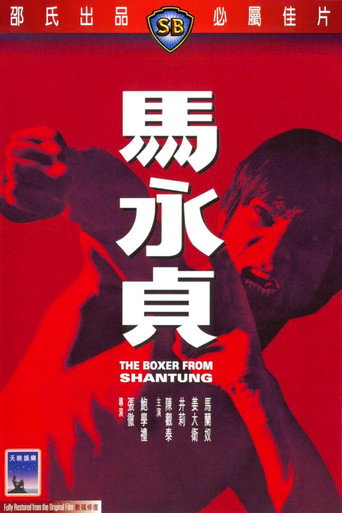Cartel de El luchador de Shantung