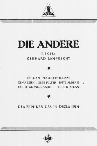 Cartel de Die Andere