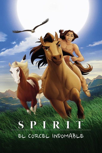 Cartel de Spirit: El corcel indomable