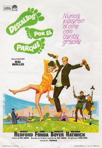 Cartel de Descalzos por el parque