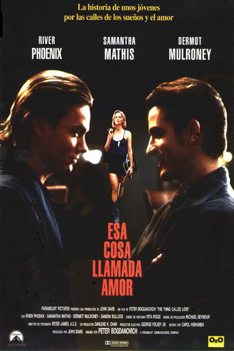 Cartel de Esa cosa llamada amor