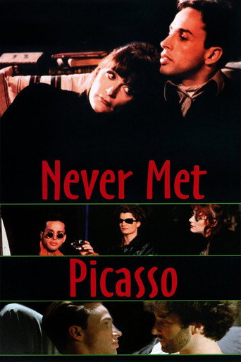 Cartel de Never Met Picasso