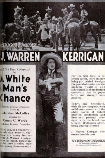 Cartel de A White Man's Chance