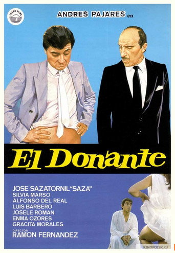 Cartel de El donante