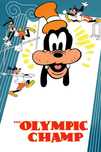 Cartel de Goofy: El campeón olímpico