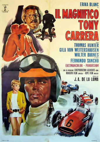 Cartel de El magnífico Tony Carrera
