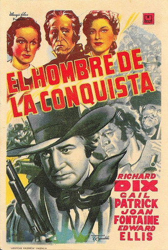 Cartel de El hombre de la conquista
