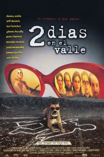 Cartel de Dos días en el valle