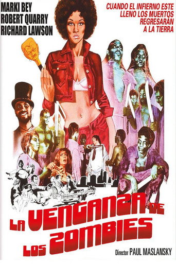 Cartel de La venganza de los zombies