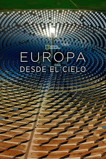 Cartel de Europa desde el cielo