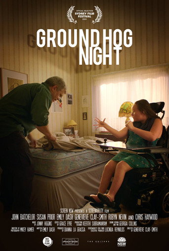Cartel de Groundhog Night