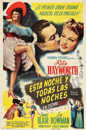 Cartel de Esta noche y todas las noches