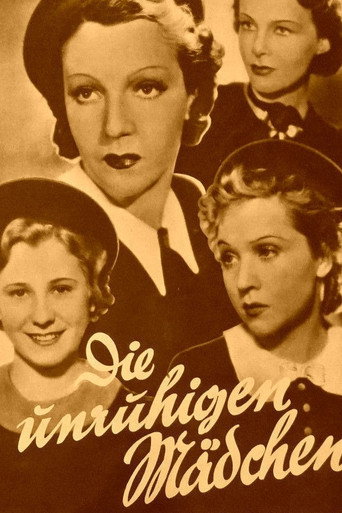 Cartel de Die unruhigen Mädchen