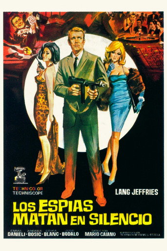 Cartel de Los espías matan en silencio