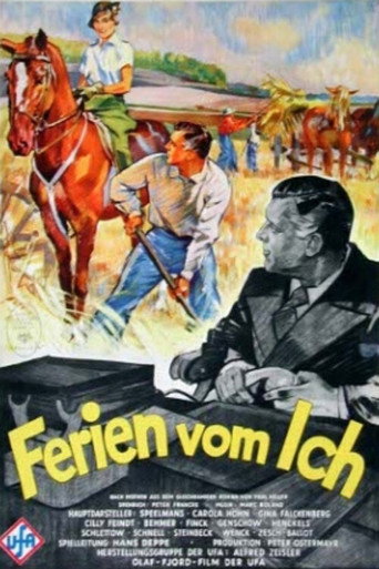Cartel de Ferien vom Ich