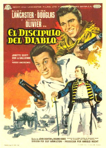 Cartel de El discípulo del diablo