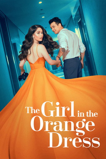 Cartel de The Girl in the Orange Dress