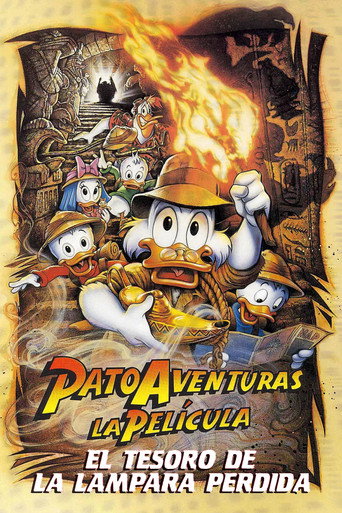 Cartel de Patoaventuras: La película - El tesoro de la lámpara perdida