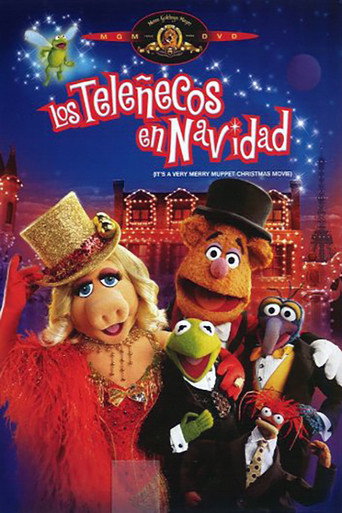 Cartel de Los Teleñecos en Navidad