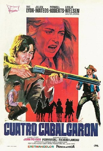 Cartel de Cuatro cabalgaron