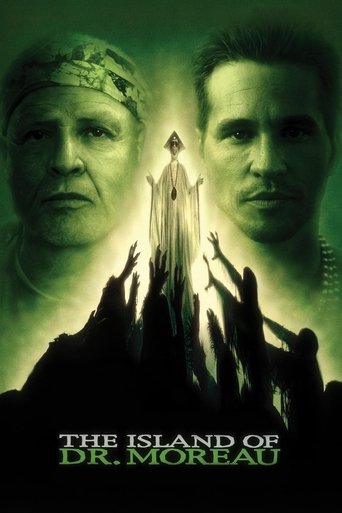 Cartel de La isla del Dr. Moreau