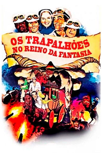 Cartel de Os Trapalhões no Reino da Fantasia