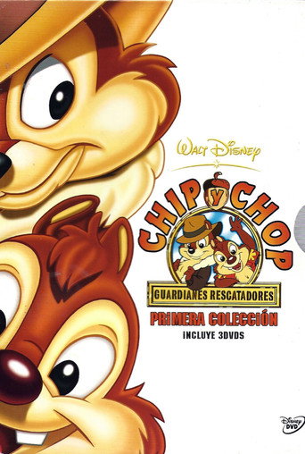 Cartel de Chip y Chop. Los guardianes rescatadores