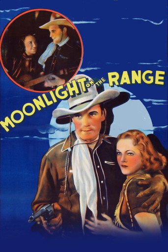 Cartel de Moonlight on the Range