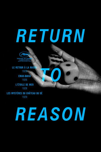 Cartel de Return to Reason: Four Films by Man Ray