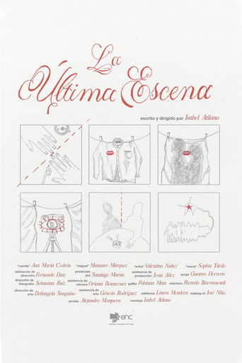 Cartel de La última escena