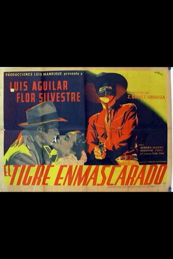 Cartel de El tigre enmascarado