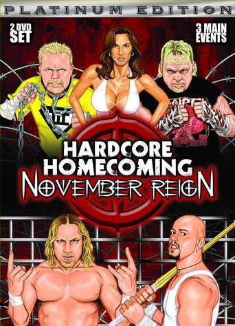 Cartel de Hardcore Homecoming: November Reign
