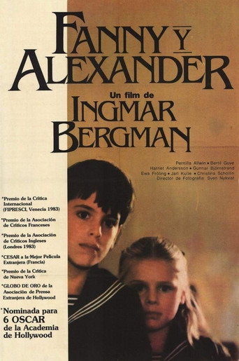 Cartel de Fanny y Alexander