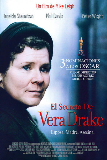 Cartel de El secreto de Vera Drake