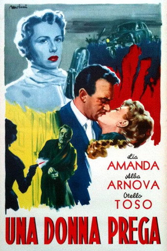 Cartel de Una donna prega