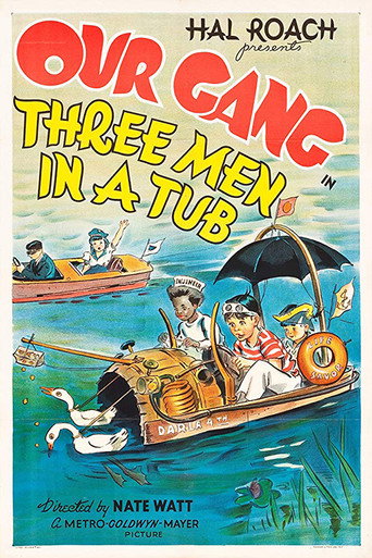 Cartel de Three Men in a Tub