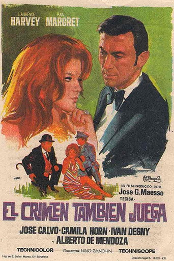 Cartel de El crimen también juega