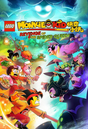 Cartel de Lego Monkie Kid: Revenge of the Spider Queen