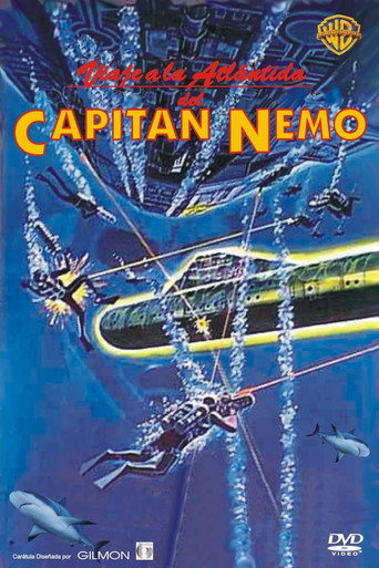 Cartel de Viaje a la Atlántida del capitán Nemo