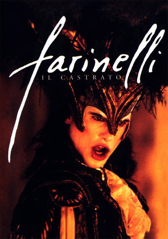 Cartel de Farinelli, il castrato
