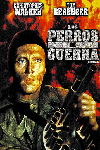 Cartel de Los perros de la guerra