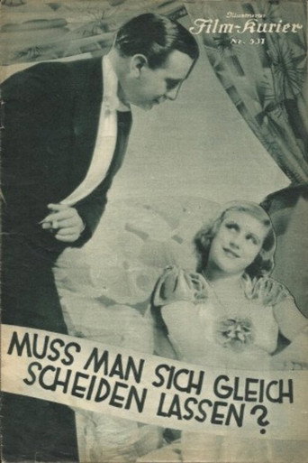 Cartel de Muß man sich gleich scheiden lassen